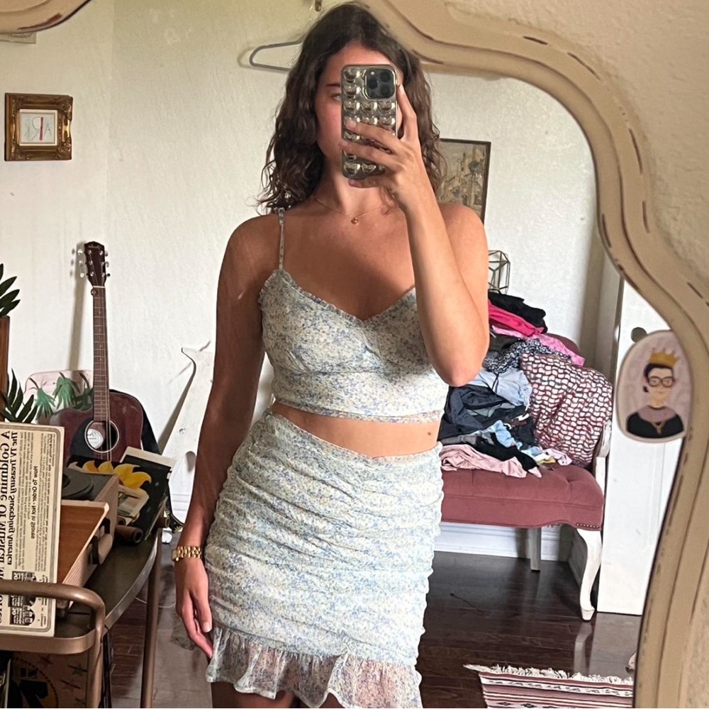 Boutique Floral Blue Set